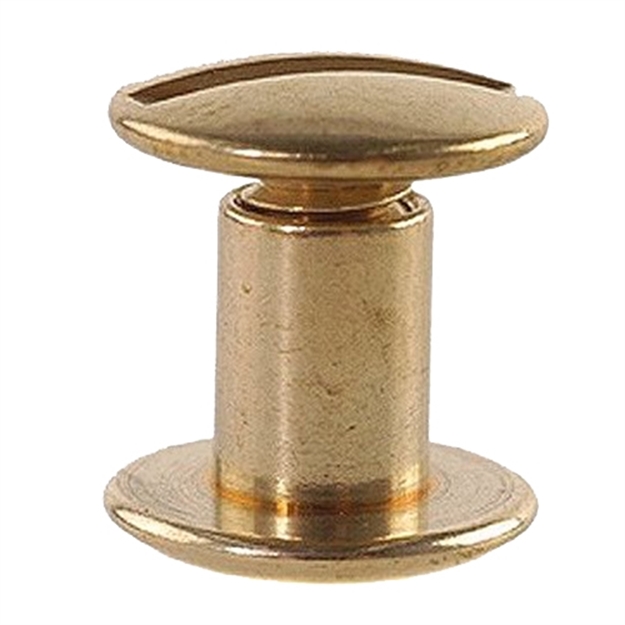 Picture of  Uncle Mike's 25090 Chicago Screw  Brass 24 Per Pack 043699250905