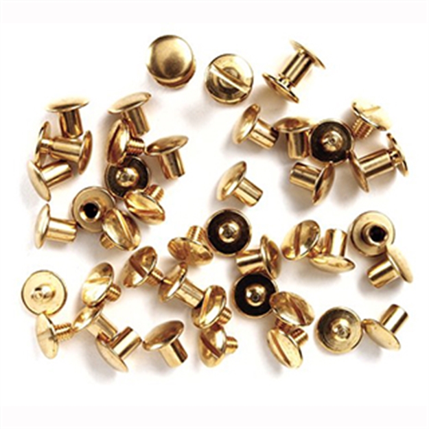 Picture of  Uncle Mike's 25090 Chicago Screw  Brass 24 Per Pack