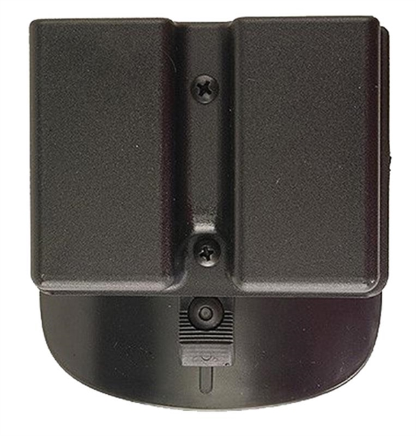Picture of  Uncle Mike's 51362 Kydex Double Mag Case Double Black Kydex Paddle Belts 1.75" Wide