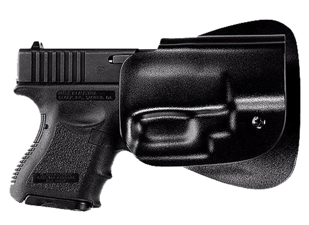 Picture of Uncle Mikes 5436-2 Kydex Paddle Holster 5436-2 36 Black Kydex