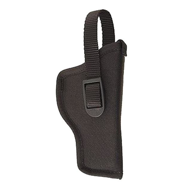 Picture of  Uncle Mike's 81011 Sidekick Hip Holster Owb Size 01 Black Cordura Belt Loop Fits Medium Autos Fits 3-4" Barrel Right Hand