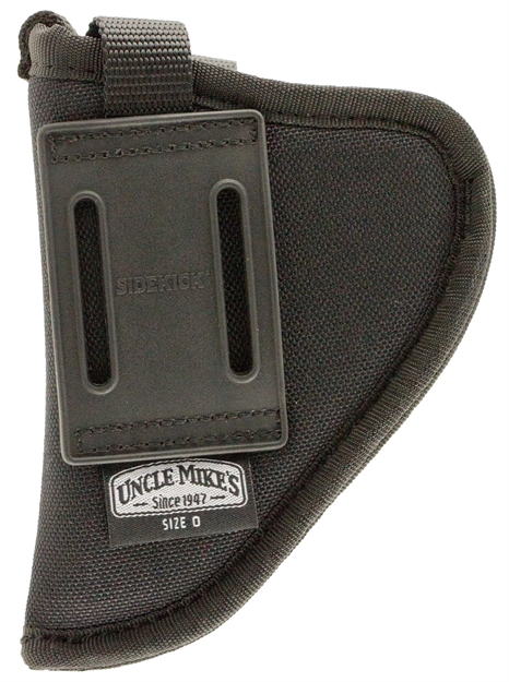 Picture of Uncle Mikes Sidekick Hip Holster Sz12 RH Glock 2627 Kodra Nylon Black 81121 043699811212