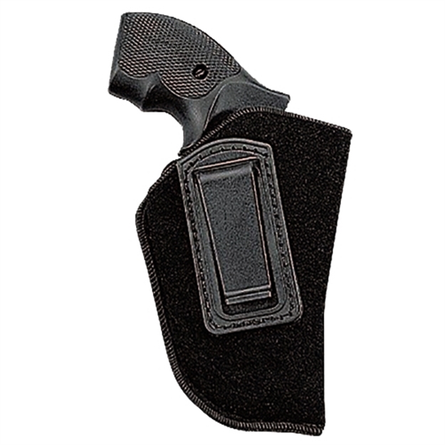 Picture of  Uncle Mike's 89012 Inside The Pants Holster Iwb Size 01 Black Suede Like Belt Clip Fits Medium Autos Fits 3-4" Barrel Left Hand