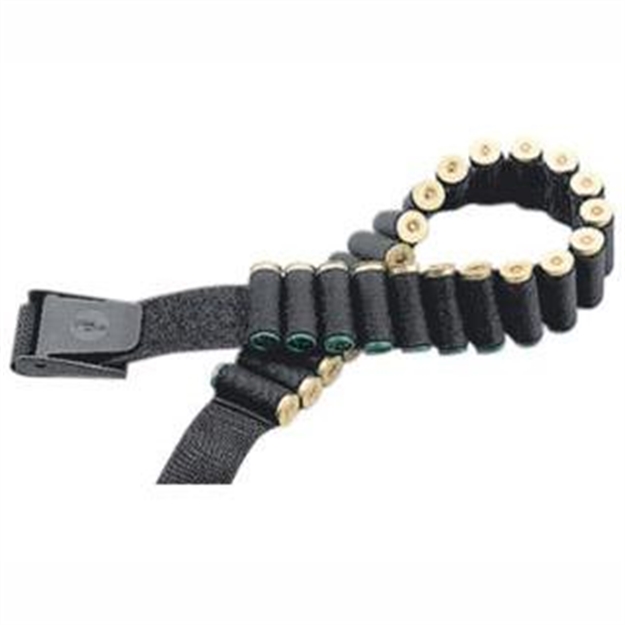 Picture of Uncle Mike's 88051 Cartridge Belt Shotgun Black Nylon 25Rd 50" 043699880515