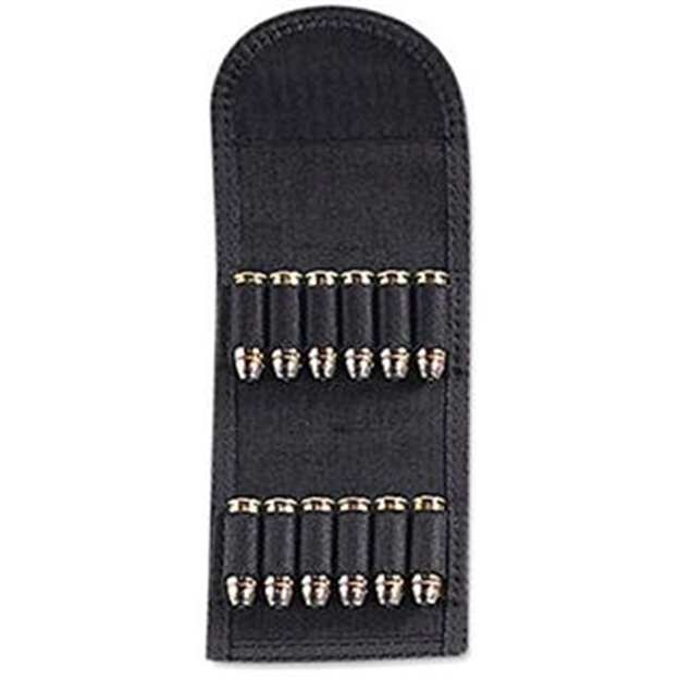 Picture of Uncle Mike's 8844 Folding Cartridge Carrier Handgun 12 Rounds Black Nylon 88441