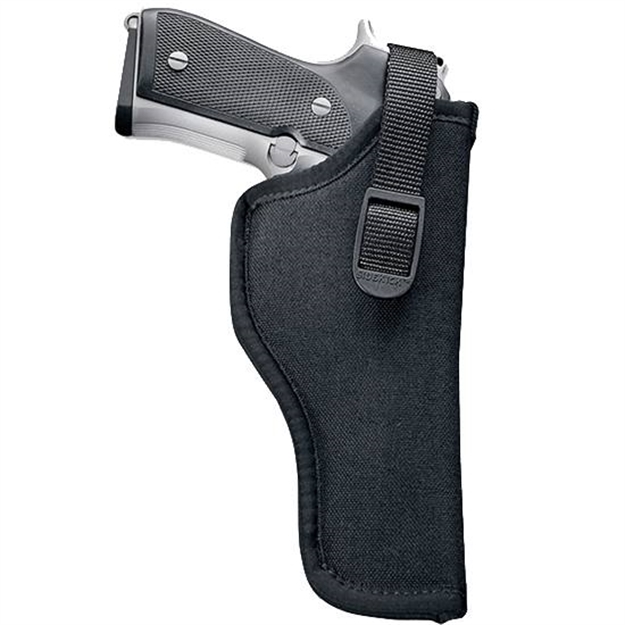 Picture of Uncle Mikes 81171 Hip Holster 10.5" Barrel 22 Auto Tie-Down Loop Nylon Black