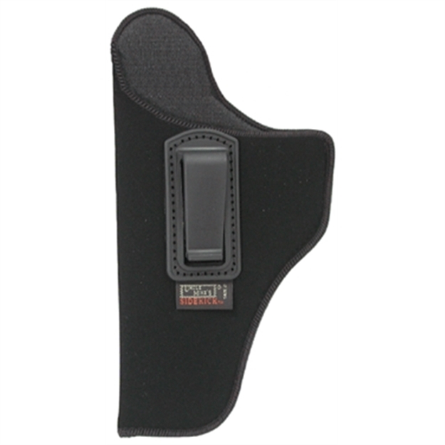 Picture of  Uncle Mike's 89052 Inside The Pants Holster Iwb Size 05 Black Suede Like Belt Clip Fits Large Frame Pistol Fits 4.50-5" Barrel Left Hand 043699890521