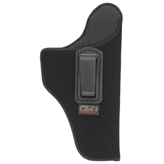 Picture of  Uncle Mike's 89051 Inside The Pants Holster Iwb Size 05 Black Suede Like Belt Clip Fits Large Semi-Auto Fits 4.50-5" Barrel Right Hand 043699890514