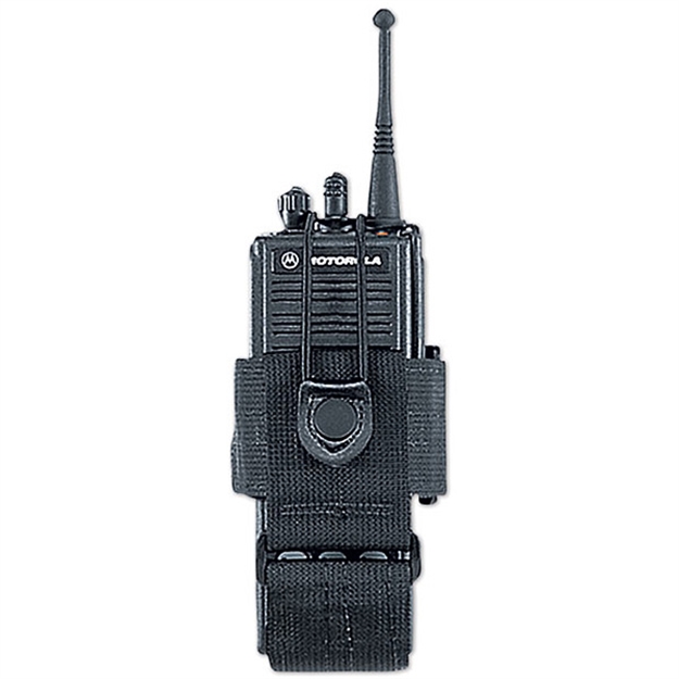 Picture of Uncle Mikes Kodra Radio Case Black Fixed Belt Loop Size 4