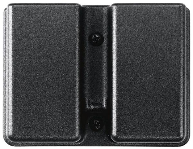 Picture of  Uncle Mike's 51372 Kydex Double Mag Case Double Black Kydex Paddle Belts 1.75" Wide