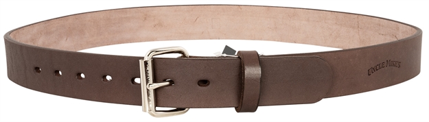 Picture of  Uncle Mikes-Leather(1791) Bltum34/38Dbr Gun Belt  Dark Brown Leather 34/38 810102212627