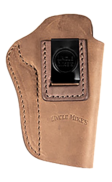Picture of Uncle Mikes-Leather(1791) Umiwb6brwa Inside The Waistband  Iwb, Size 06, Brown Leather, Belt Clip Fits 1911 5", Right Hand UM-IWB-6-BRW-R 810102212382