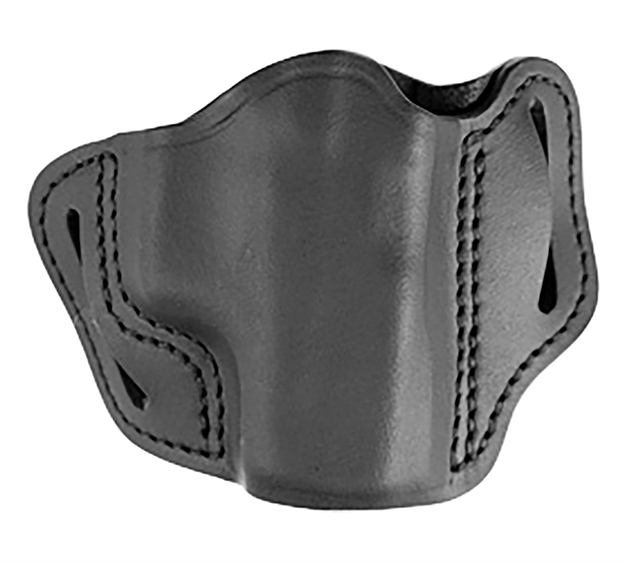 Picture of Uncle Mikes-Leather(1791) Umowb1mblr Outside The Waistband  Owb Size 01 Matte Black Leather Belt Slide Fits Springfield Hellcat Right Hand UM-OWB-1-MBL-R 810102212412