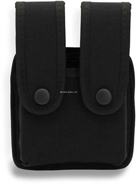 Picture of Uncle Mikes Magazine Case Kodra Double Pistol Snap Closure Mold Insert Black 88371 043699883714