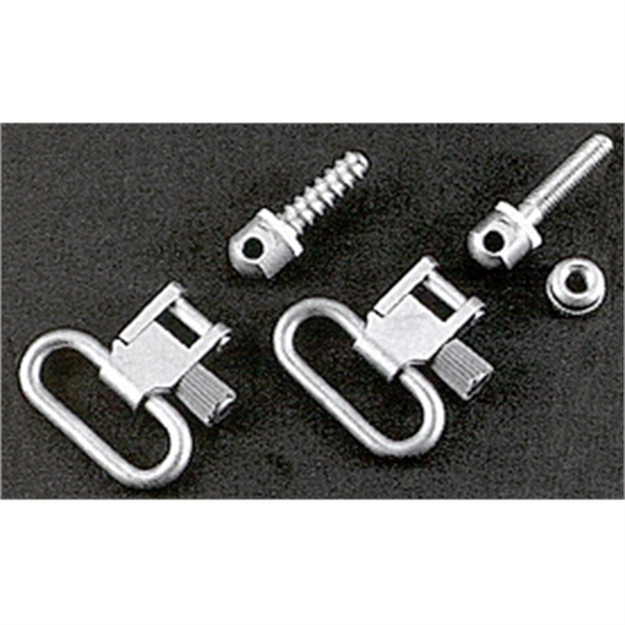 Picture of  Uncle Mike's Mo10022 Super Swivel  Quick Detach 115 Tri-Lock Nickel 1"