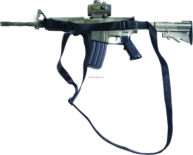 Picture of Uncle Mikes Three Point Sling Nylon 1" Black