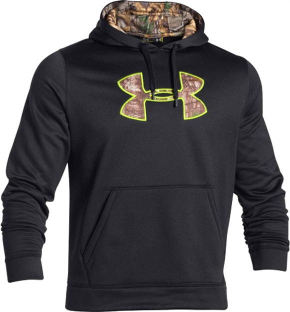 Picture of Under Armour Armour Storm 1 Mens Hoodie Black W/Rtxg 3X-Large