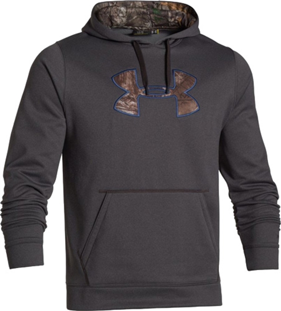Picture of Under Armour Armour Storm 1 Mens Hoodie Heather W/Rtxg 3X-Large