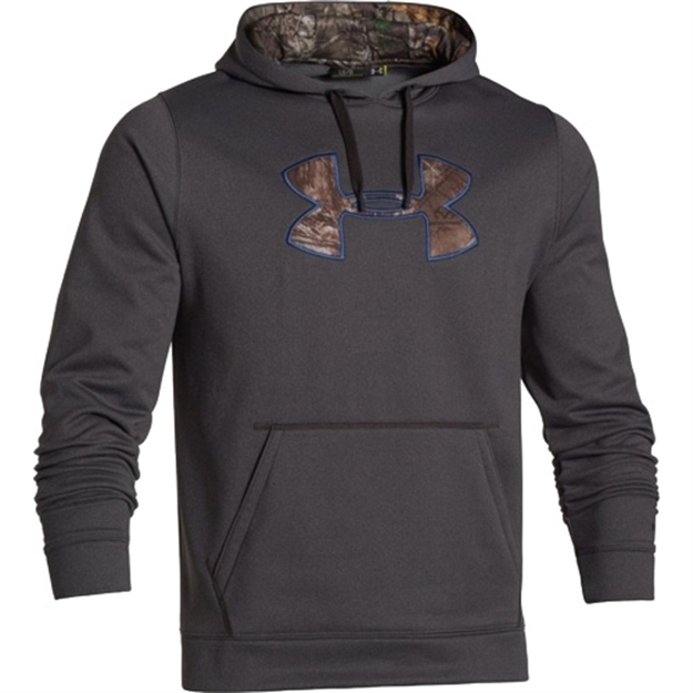 Picture of Under Armour Armour Storm 1 Mens Hoodie Heather W/Rtxg Small