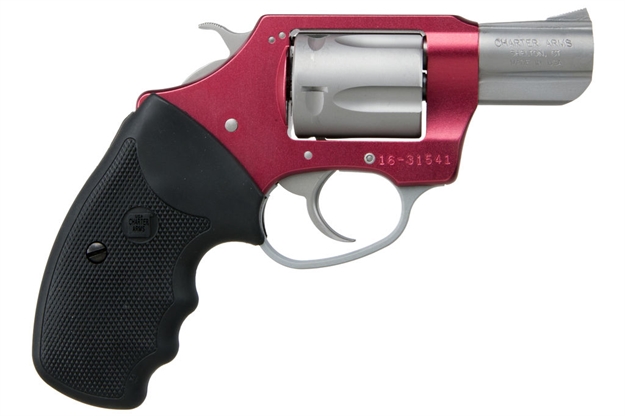 Picture of Charter Arms Undercover Lite Std Revolver 38 Spl, 2 In, Std Rubber Grp, 5 Rnd, Fixed, Compact Red Frame 53823 678958538236