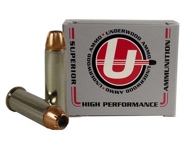 Picture of  Underwood Ammo 129Underwood Ammo 129 38Special+P 125Gr Jacketed Hollow Point 20 Per Box/10 Case