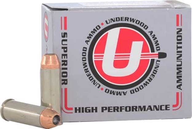 Picture of Underwood Ammo 45 LC +P 250Gr Xtp Jhp 20Rd 10Bx/Cs 434 816874021313