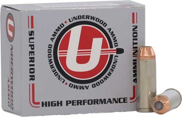 Picture of Underwood Ammo 45 LC +P 300Gr Xtp Jhp 20Rd 10Bx/Cs 435