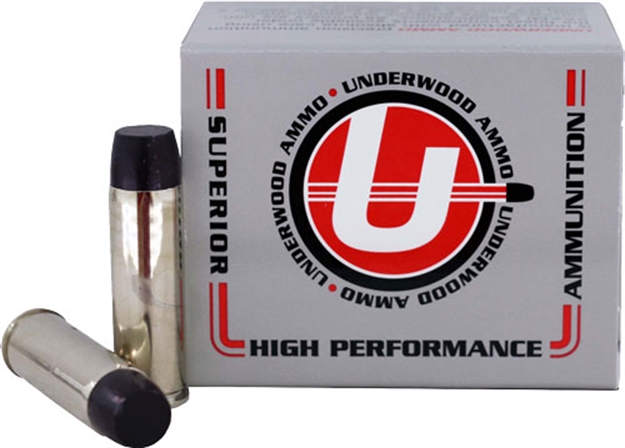 Picture of Underwood Ammo 500 SW Mag 440Gr Lead Flat Nose 20Rd 10Bx/Cs < 749