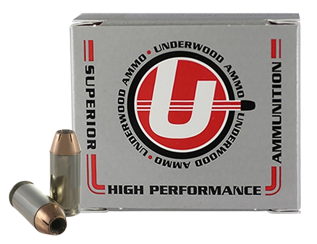 Picture of  Underwood Ammo 625 Asp  460Rowland 230Gr Jacketed Hollow Point 20 Per Box/10 Case