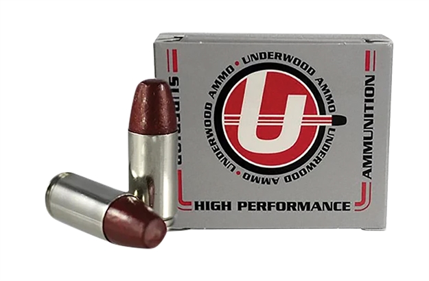 Picture of  Underwood Ammo 7199Mm+P Luger 147Gr Hard Cast Flat Nose 20 Per Box/10 Case