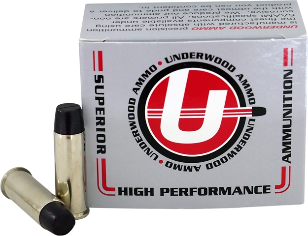 Picture of  Underwood Ammo 723 Gas Check  44Remmag 305Gr Hard Cast Long Wide Nose 20 Per Box/10 Case