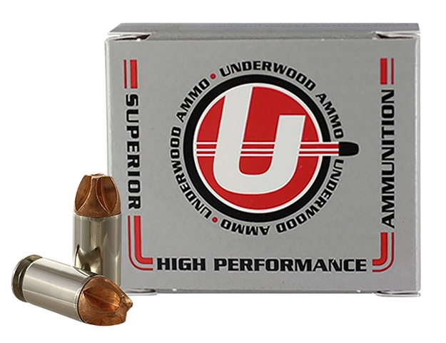 Picture of  Underwood Ammo 843Underwood Ammo 843 Xtreme Defense 45Acp 135Gr Solid Monolithic 20 Per Box/10 Case