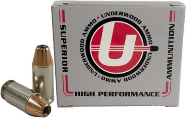 Picture of  Underwood Ammo 141Underwood Ammo 141 380Acp+P 90Gr Jacketed Hollow Point 20 Per Box/10 Case