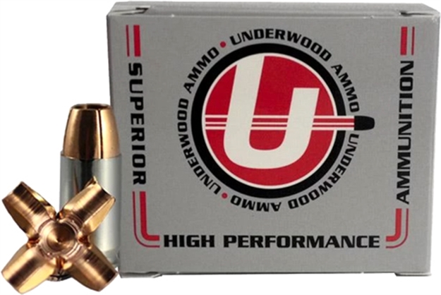 Picture of Underwood Ammo 40 SW 140Gr Maxium Expansion 20Rd 10Bx/Cs< 250