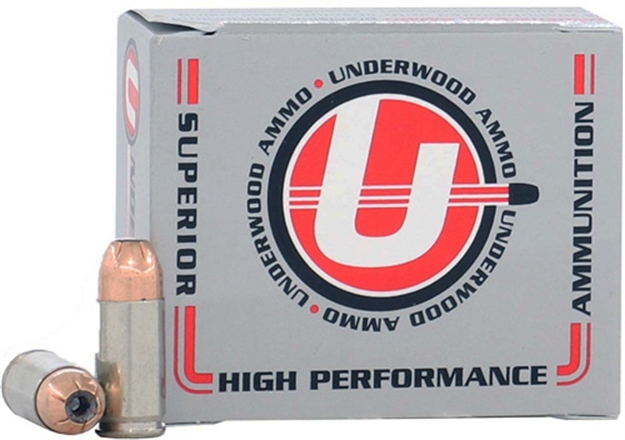 Picture of Underwood Ammo 45 Acp +P 185Gr Jhp 20Rd 10Bx/Cs 332
