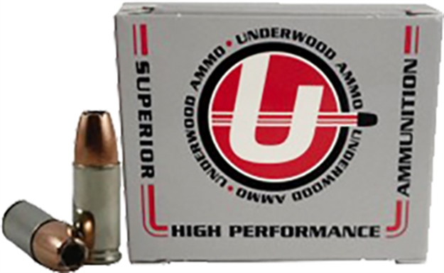 Picture of Underwood Ammo Ammo 9Mm Luger +P+ 124Gr. Bonded Jhp 20-Pack