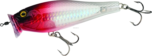 Picture of Unfair Kaboom Long Cast Surface Popper, 3.94", 1 1/8 Oz, 3X Hooks, Redhead, Floating