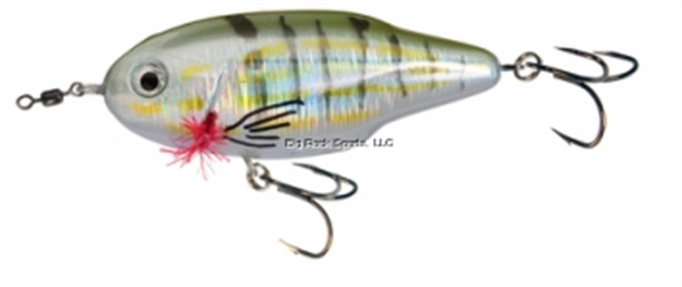 Picture of Unfair Paul's Arrowhead Search Bait, 2 3/4", 1/2 Oz, 3X Hooks, Olive Ghost, Suspending