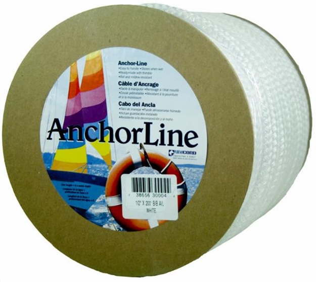 Picture of Unicord AN LN 1/2 X 250 DB White