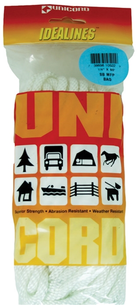 Picture of Unicord Rope SB Mfp 1/4X50' Wht