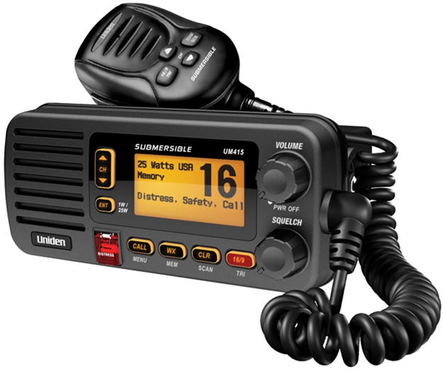 Picture of Uniden Oceanus D Vhf Radio Black Fixed Mount