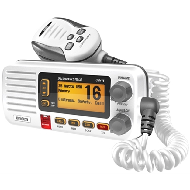 Picture of Uniden Oceanus D Vhf Radio White Fixed Mount