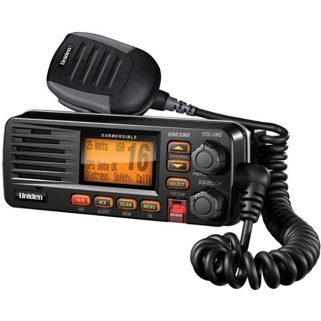 Picture of Uniden Solara D Vhf Radio Black Fixed Mount