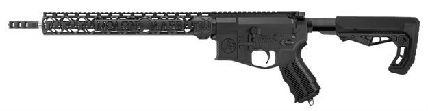 Picture of Unique-Ars Slimmolonrifle15 Molonlabe  5.56X45mm Nato 16" 30+1 Black Anodized Black 6 Position Skeletonized A-Frame Stock Black Unique Grip Right Hand