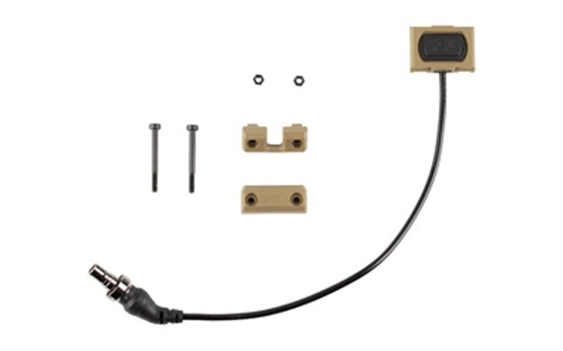 Picture of Unity Tactical Llc Mblfdesf7 Modbutton  Lite  Single Lead Flat Dark Earth Surefire MBL-FDE-SF-7