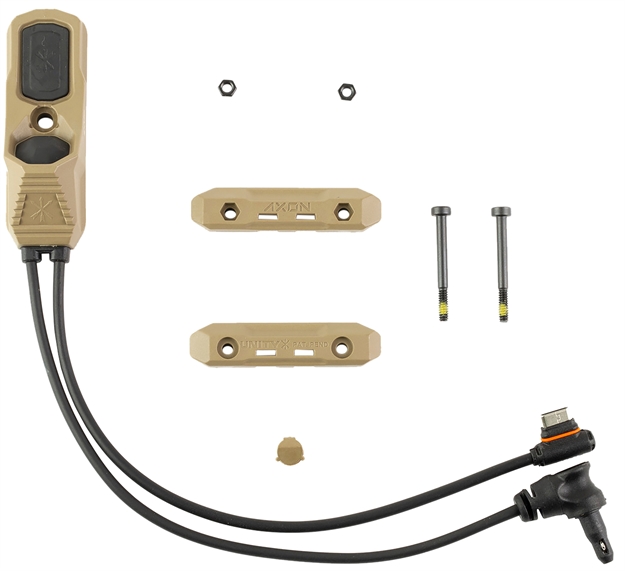 Picture of Unity Tactical Llc Axnuci7f Axon  Flat Dark Earth Usb-C Crane Laser AXN-UCI7F 810007882024