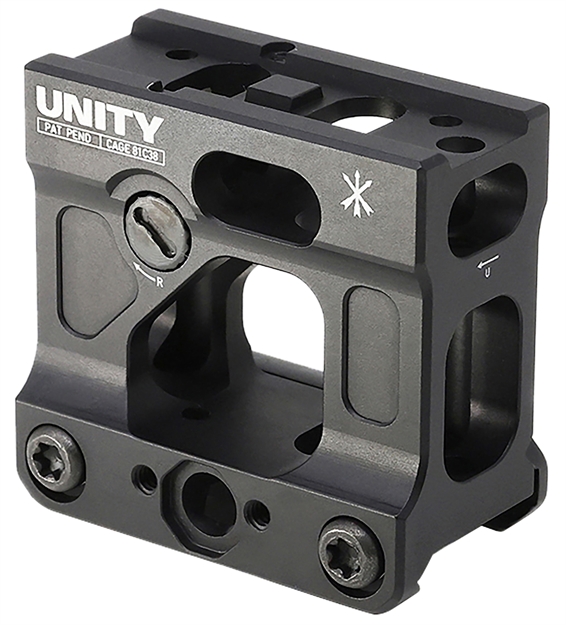 Picture of Unity Tactical Llc Fstmicb Fast   Micro  Black Anodized FST-MICB 810007880013