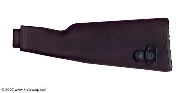 Picture of U.S. Made Plum Polymer Buttstock Assembly For Milled Receiver Rifles, Nato Length