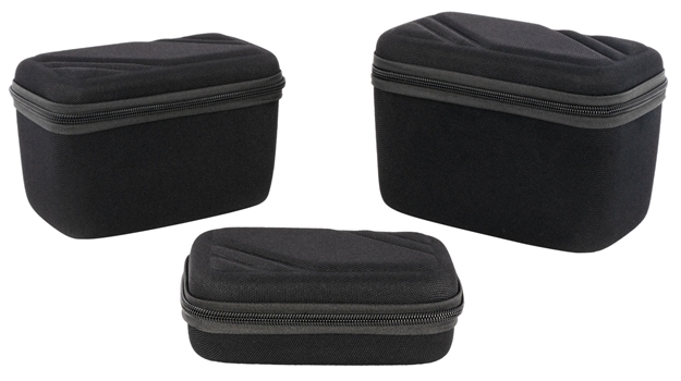 Picture of US Peacekeeper Gear/Ammo Cases - Black, (Set OF 3) 7" X 4" X 2.25", 7.5" X 4" X 4.75", & 8" X 4.5" X 5.25" P25020