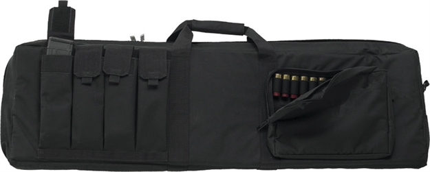 Picture of  US Peacekeeper P30043 Tactical Combination Case  Black 600D Polyester Rifle/Shotgun 663306300436